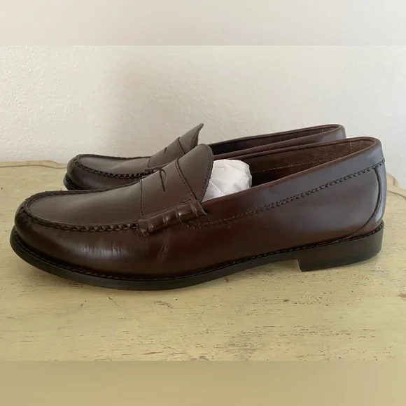 J. Crew Camden loafers with leather soles in Whiskey Size 10 1/2 $258 BJ009